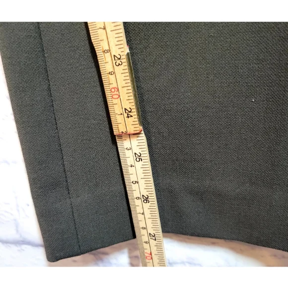 Talbots Womens Curvy Trousers Pants Brown Size 12P Business Careerwear Academia - Picture 5 of 8